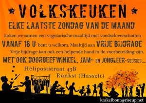 Volkskeuken flyer